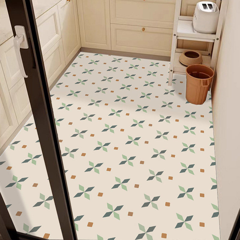 pvc厨房地垫皮革耐脏整铺定制门垫满铺可擦免洗防水防油防滑地毯,居家布艺,厨房地垫,淘宝优惠券,粉丝福利购,淘宝优惠卷