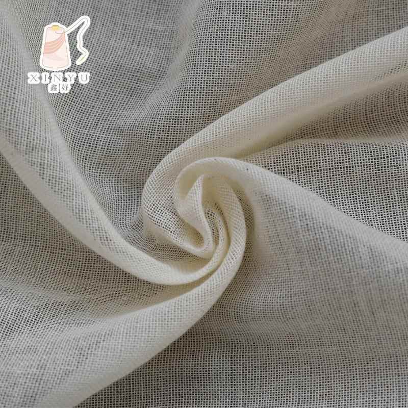 厂家棉布宽100cm细纱布料家用蒸布屉布过滤沙布千张布白坯布