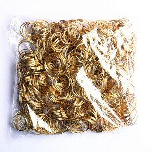 连接铁环扣金属小铁圈小配件闭口圈饰品挂件配饰材料钥匙圈扣