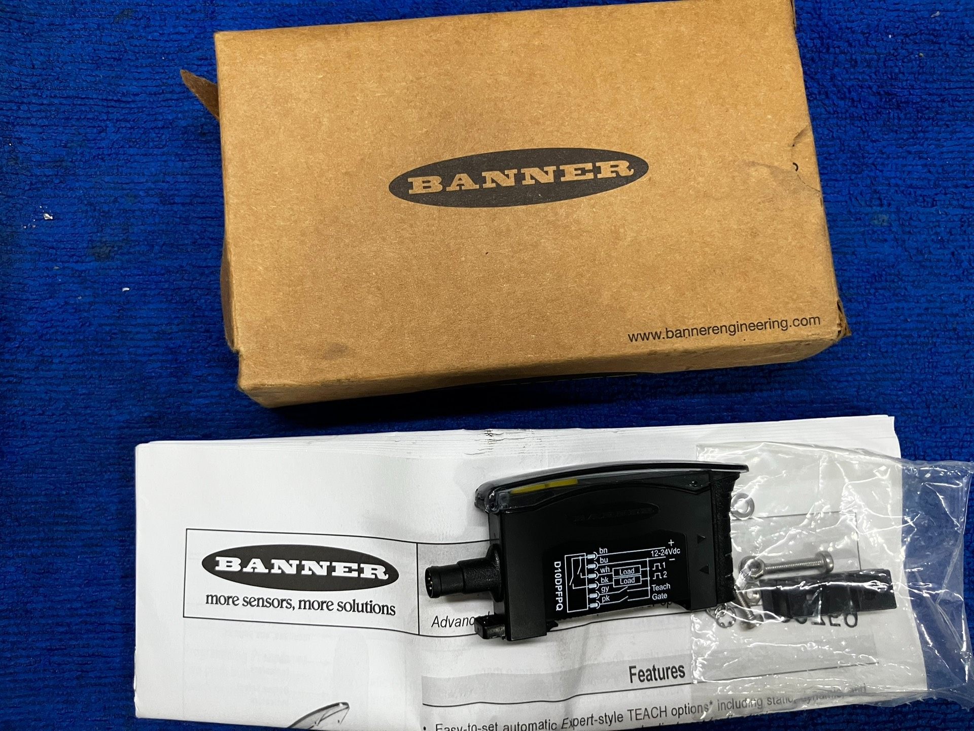 全新Banner邦纳 D10DPFPQ光纤放大器 正品现货