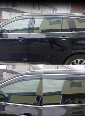 专用福特领裕晴雨挡雨眉Ford Equator Window Visor加厚注塑透光