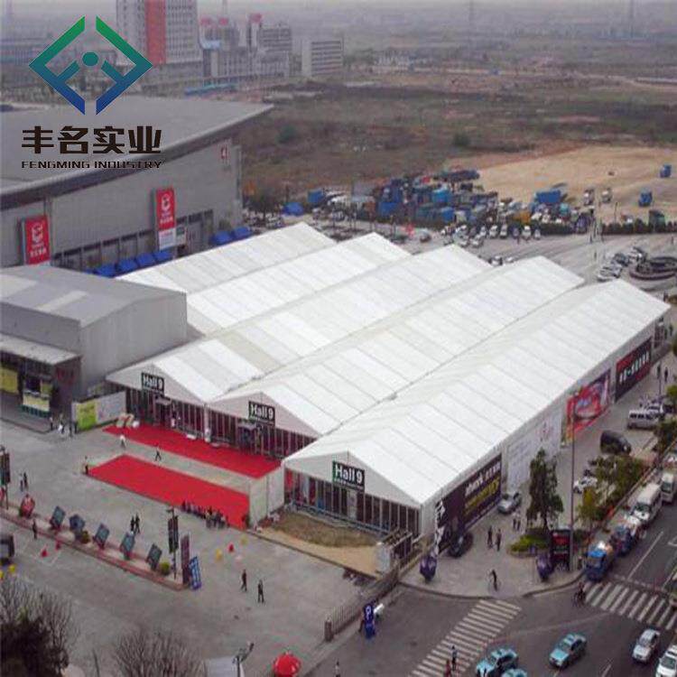 30米跨度大型户外工业帐篷临时隔离疫情用遮阳篷房