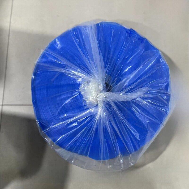 PE蓝色卷筒膜黄色卷膜细长条导轨包装袋直筒筒料加厚黑色塑料膜