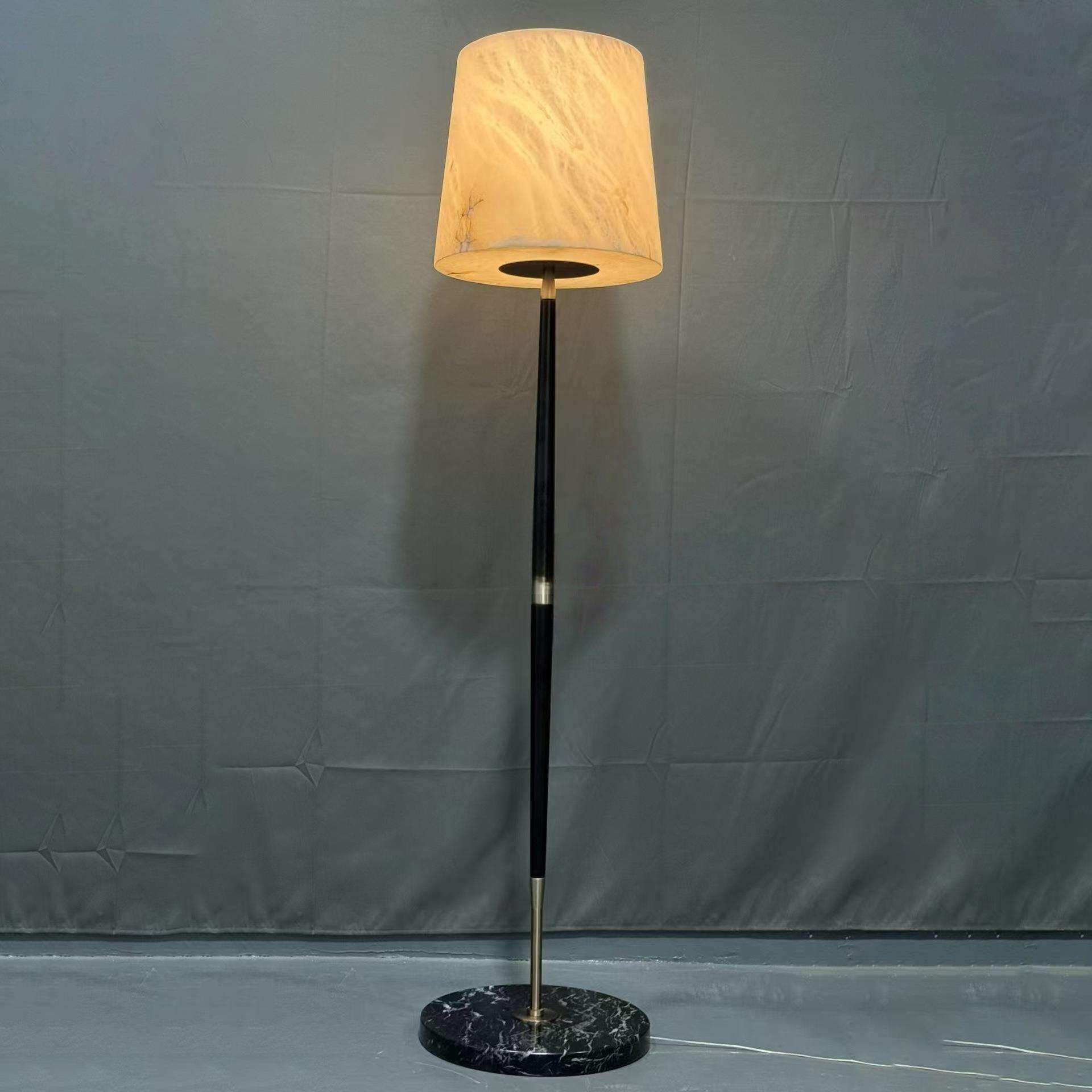 轻奢大气客厅落地灯沙发旁边高级感大理石立式氛围台灯