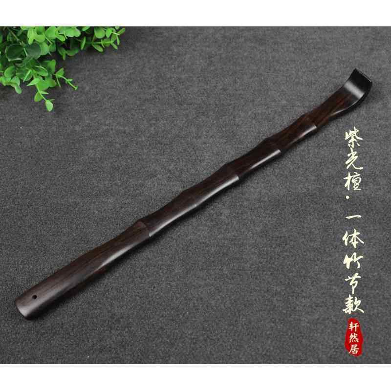 高档紫光檀不求痒痒挠木质挠痒痒扒人部抓背器背痒按摩止痒 非抓