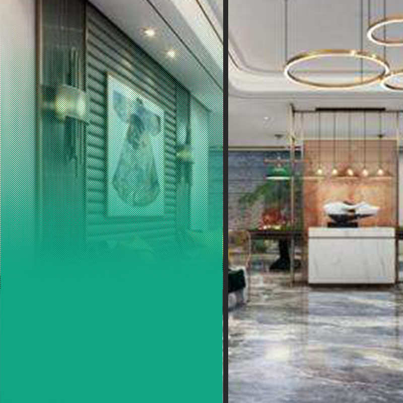 1.83米宽绿色圆点装饰渐变窗纸办公室服装店玻璃贴纸窗户玻璃贴膜