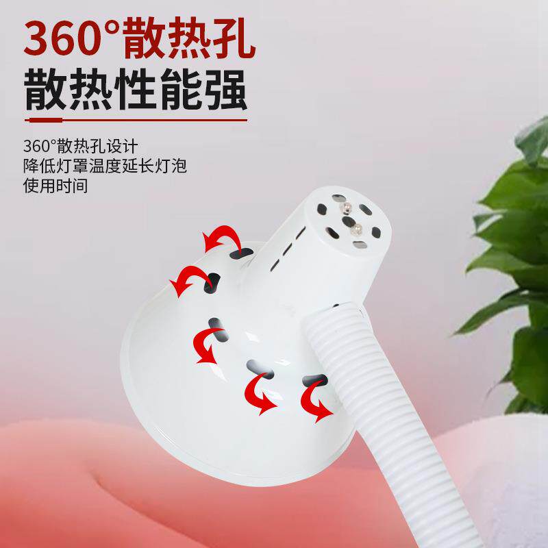 蓝狐伸缩手动带轮带托盘单头红外线灯家用红外线灯厂家