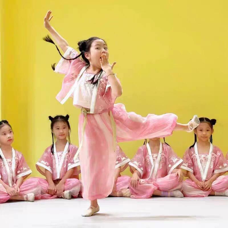 小酒馆演出服女童中国风古典舞蹈服小石矶娘娘同款套装新款表演服