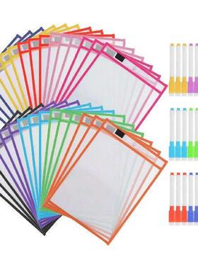 JUF-30Dry Erase Pockets Pockets Perfect Classroom