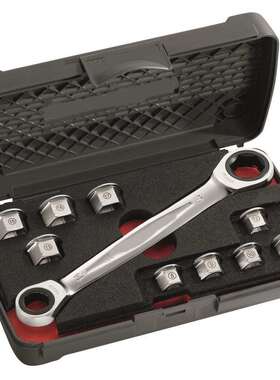 水平拧紧11合1套装 棘轮梅花扳手 8-17mm 464.M14X19 464.J1