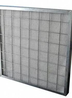 可洗阻燃防火粗效折叠板式滤网厂家G4子母架铝框初效过滤器