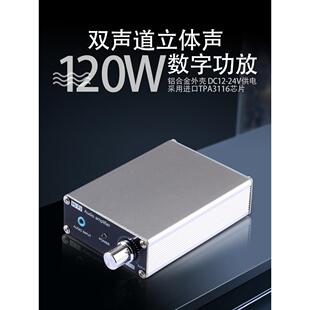 3116功放机家用数字DIY音响HIFI小型主板模块发烧级迷你双声道12V