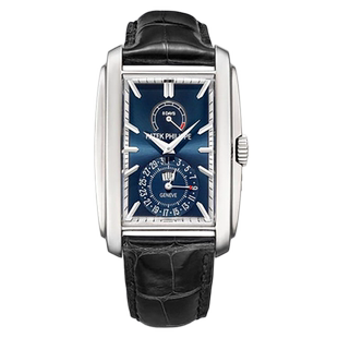 [9.8新]百达翡丽GONDOLO系列18K白金手动机械手表男5200G-001