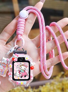 适用华为5x/3pro/4X/4pro/5pro儿童电话手表挂脖绳套5XPro保护壳