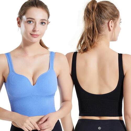 Seamless sports bra underwear women's summer chest pad