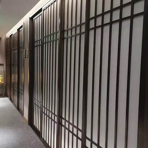 日式推拉门格子门隔断门和室门折叠门采耳店料理店榻榻米实木移门