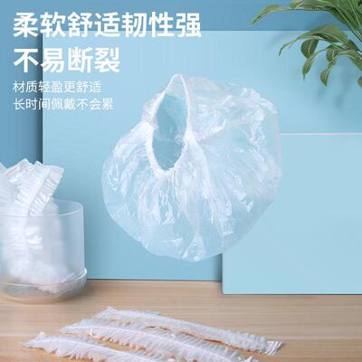 Disposable Shower Cap for Women - Waterproof Bathing Hair Ca
