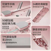 多功能健身板健腹轮自动回弹卷腹肌练肚子居家用健身器材