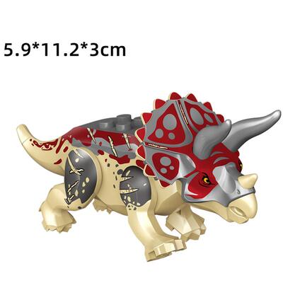 Jurassic Dinosaurs Building Blocks Indominus Rex DIY Tyranno