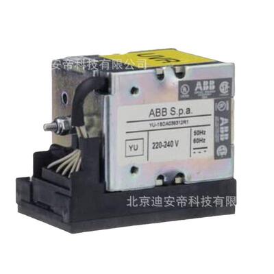 ABB 空气断路器 Emax系列 欠压YU 220/240V E1/6 1SDA038312R1