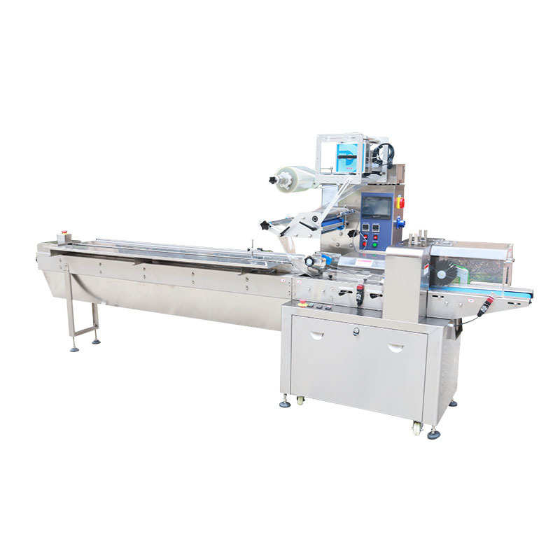 荣钧 全自动五金轴承枕式包装机  工业五金拉手三伺服高速包装机