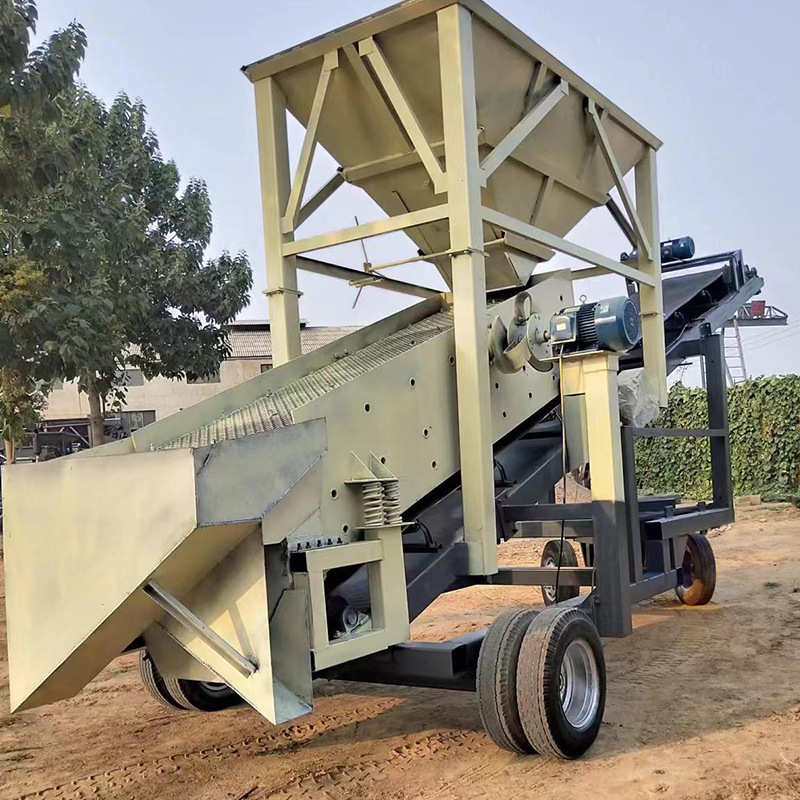 供应振动筛适用矿山沙场全自动遥控筛沙机无轴滚筒筛煤机震动筛