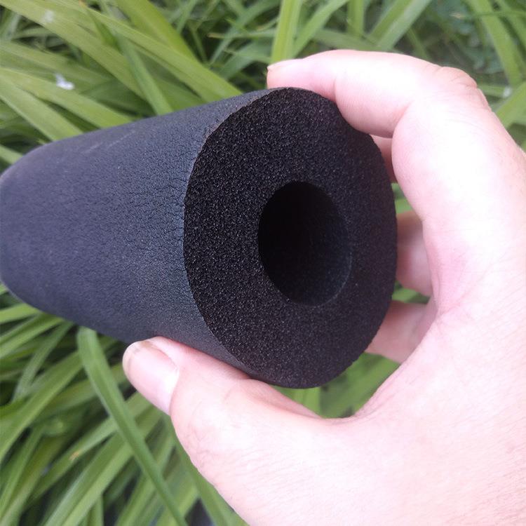 nbr管道橡塑空调保温管难燃闭孔橡塑管0mm厚柔性泡沫橡塑管壳