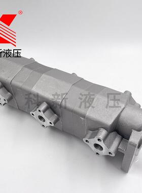 HGP-222A-F12/12/12R三联液压齿轮泵泵机械五金高压液压油泵