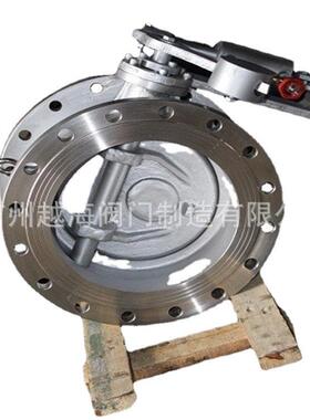 不锈钢蝶式缓闭止回阀HDH47X-16P斜座式缓冲逆止阀衬氟缓闭止回阀