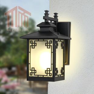 中式 343外园电 户外防水壁灯别墙墅庭院外大门口两花侧阳台室3429