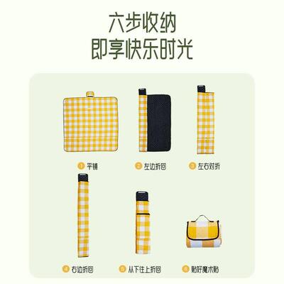 outdoor beach waterproof thick camping mat Picnic mats pad