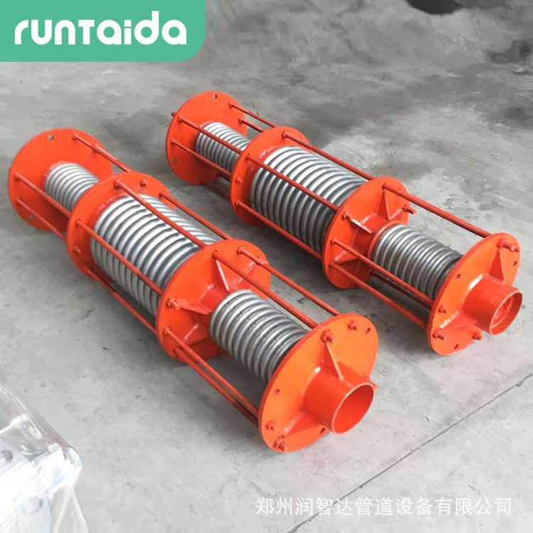 不锈钢波纹伸缩器 304金属波纹管膨胀节 直管压力平衡波纹补偿器