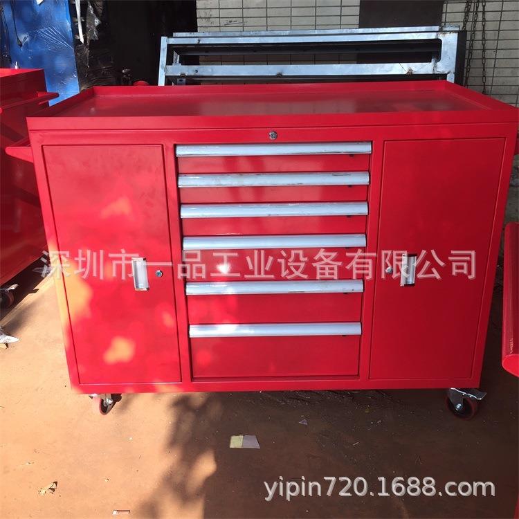 深圳一品组合抽屉式工具车 模具维修工作台 抽屉式工具车七层生产