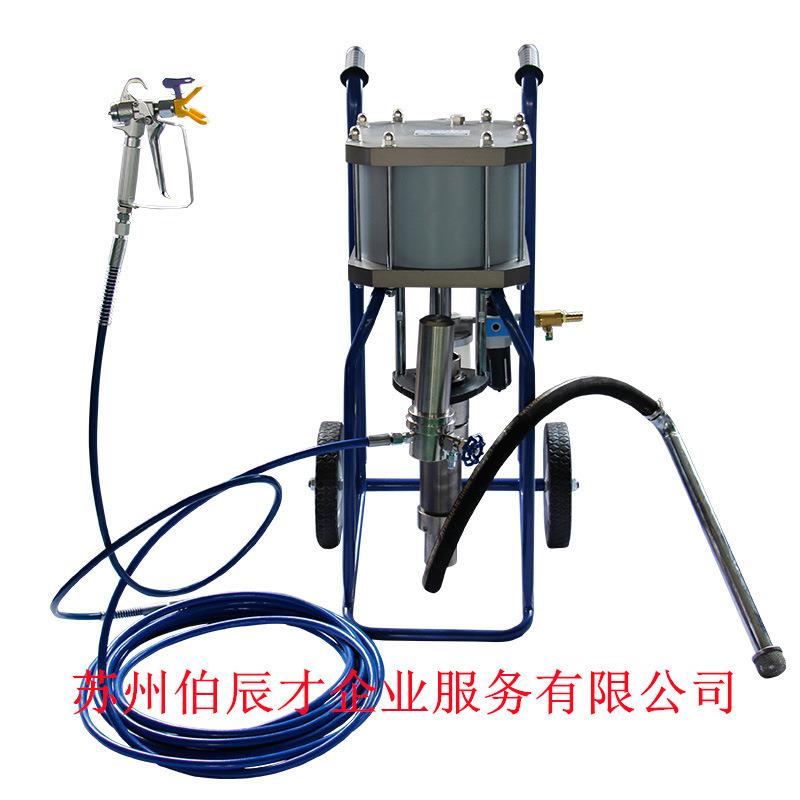 伯辰才GP2840GP6525 2539 2549高压无气喷涂机钢结构气动喷漆设备