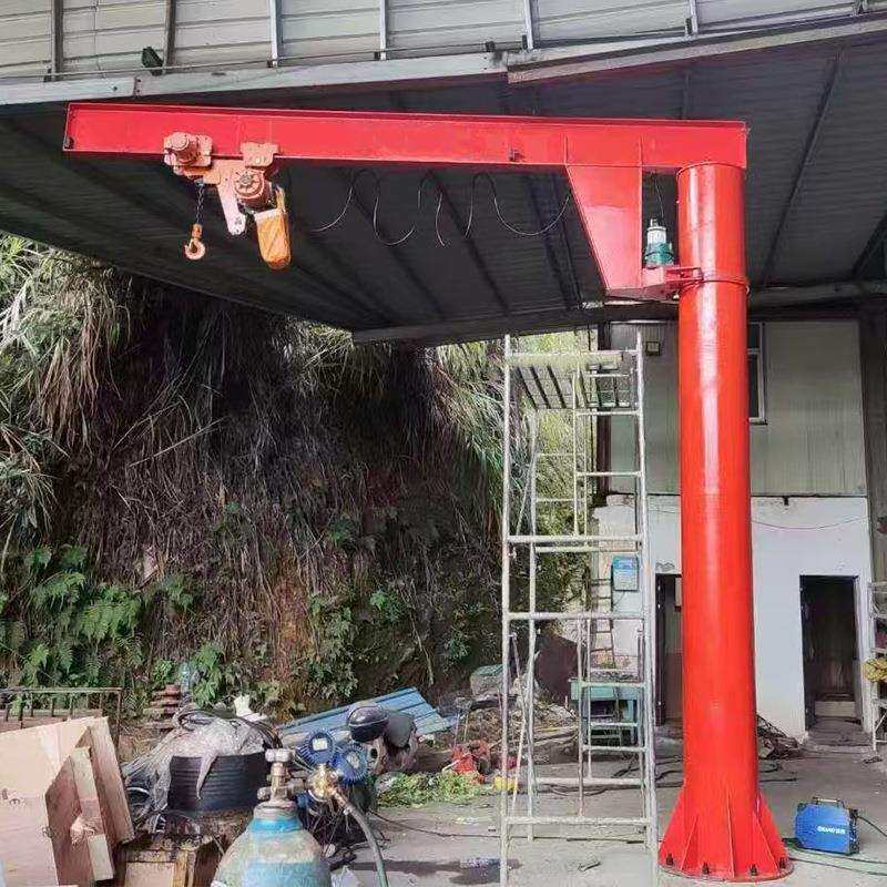 厂家现货悬臂吊起重机工厂机械大型立柱起重机电动旋转遥控悬臂吊