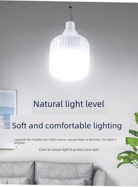 Solar Light Bulb Outdoor Portable Solar Powered Pendant Lamp