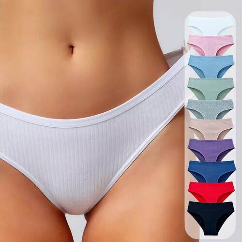 Women Casual Bikini Panties 13 Seamless Underwear Everyday