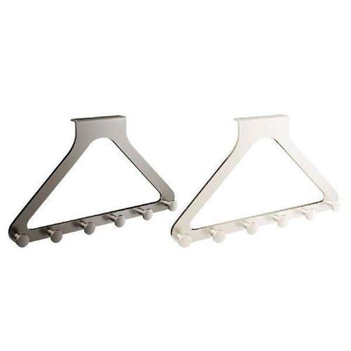 over The Door Hook Home Decor with 6 Hooks for Living Room