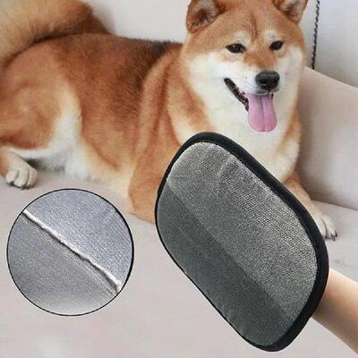 Pet Hair Remover Mitt Pet Grooming Gloves Pet Hair Remover