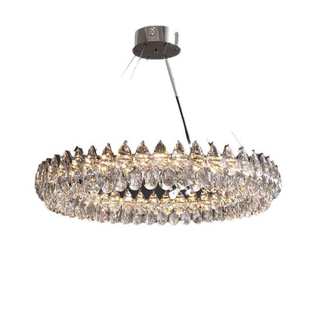 意式 别墅厅餐灯批发 轻奢水晶客厅吊灯设计师创意简约奢华美式