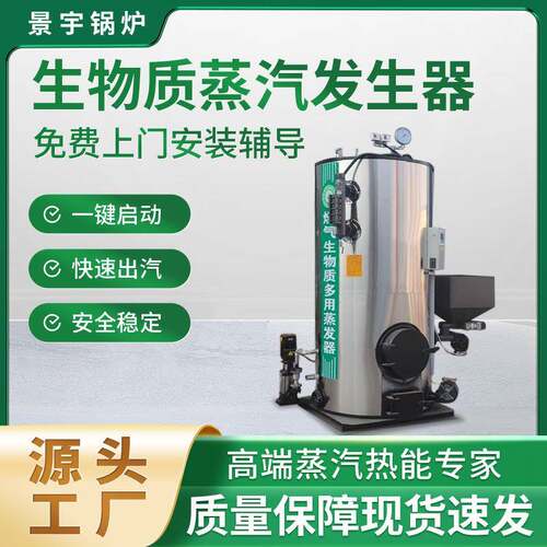 免报检1吨2吨吨4吨6吨生物质蒸汽发生器多燃料设计厂家直销