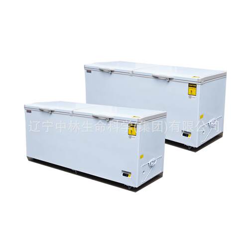 实验室用制冷设备卧式120L低温保存箱-40℃冷冻冰柜超低温冰箱
