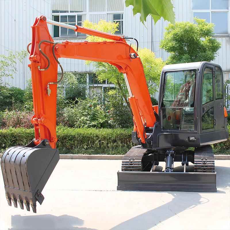 厂家小型VXR挖机建筑工机程756钩机0履带挖木机挖沟填土抓器挖掘