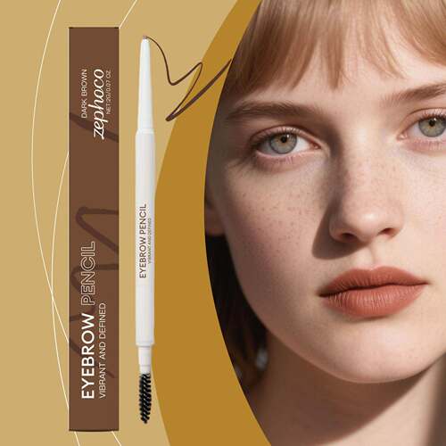 Zephoco Dual-Head Colorful Eyebrow Pencil Series: A dual-end
