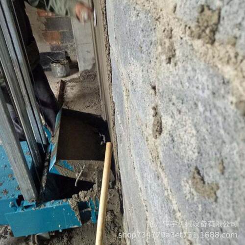 销售全自动抹墙粉墙机 腻子粉墙面抹平机 装修外墙抹灰机