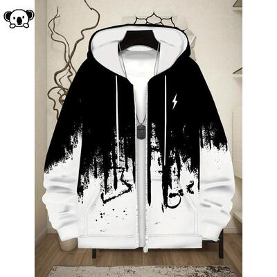 R 42347 Men Outdoor Hoodie Streetwear Spring/Fall街头风卫衣