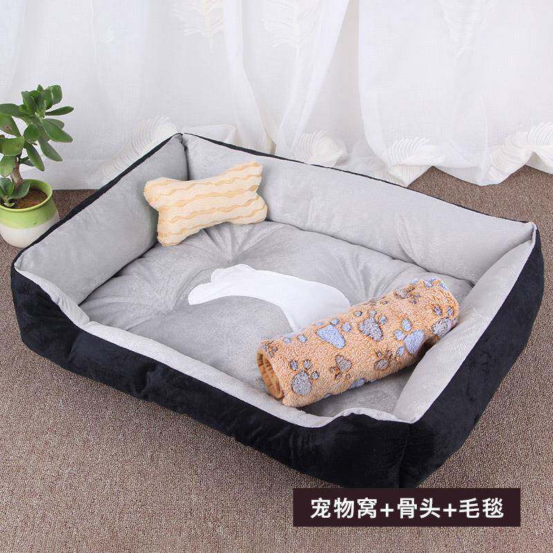 马犬专用大型犬狗狗窝床四季通用可拆洗夏天耐撕咬宠物垫子室内