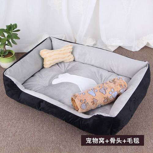 马犬专用大型犬狗狗窝床四季通用可拆洗夏天耐撕咬宠物垫子室内