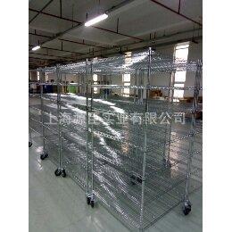 防静电货架置物架线网货架物料车网板架钢网车smt料盘车
