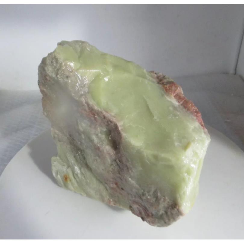 四大名石青田石封门青原石冻石叶腊石5.7摆件印章石料收藏欣赏